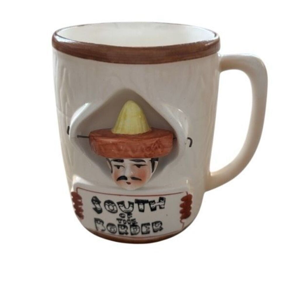 South Of The Border Vintage Swinging Head Mug